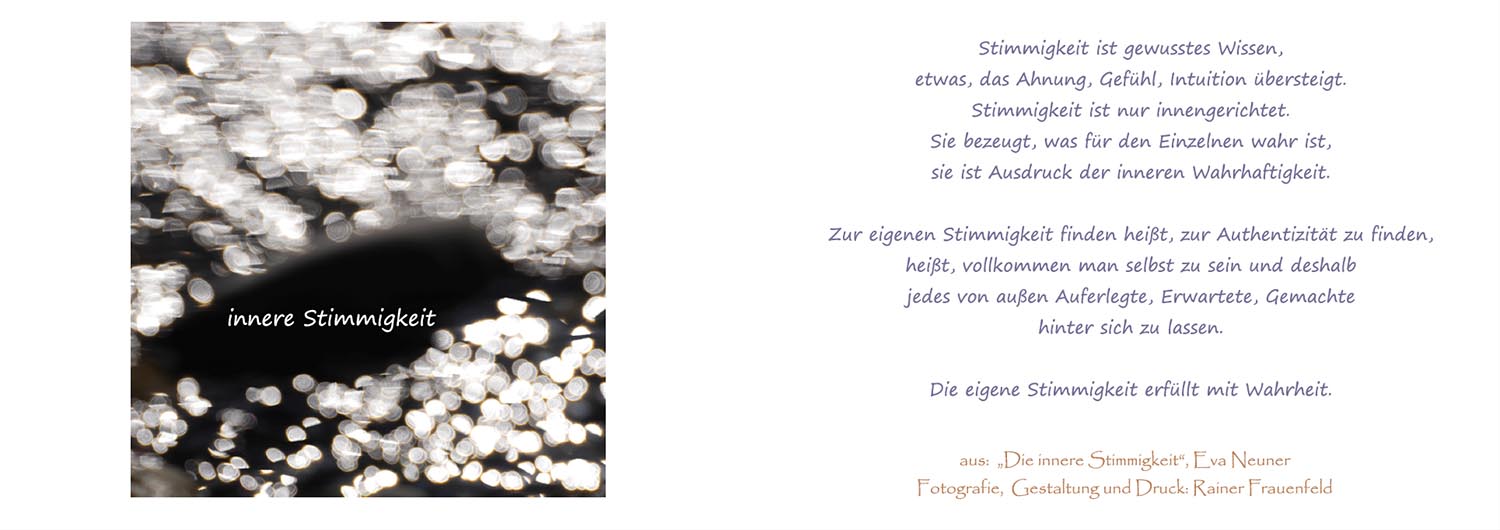 innere Stimmigkeit